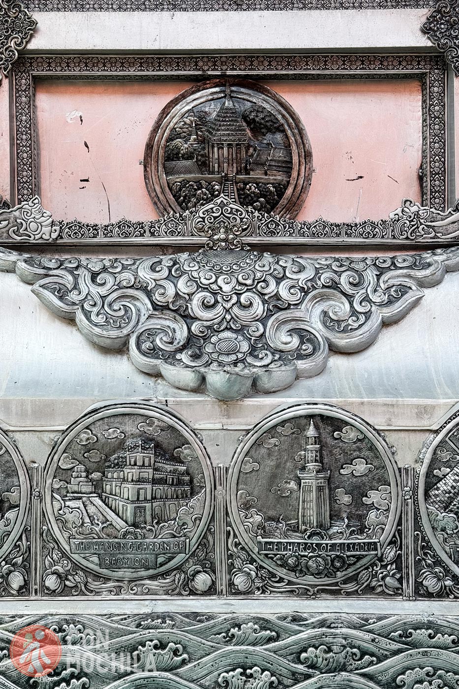 Y más escenas que verás en el Templo de Plata de Chiang Mai