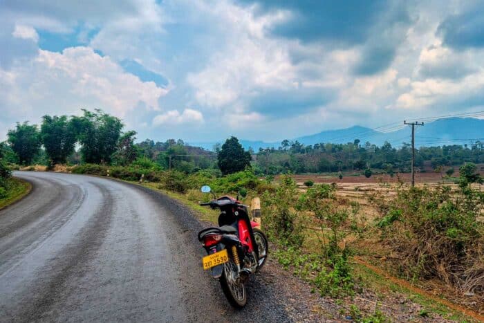 ruta motera loop bolaven laos