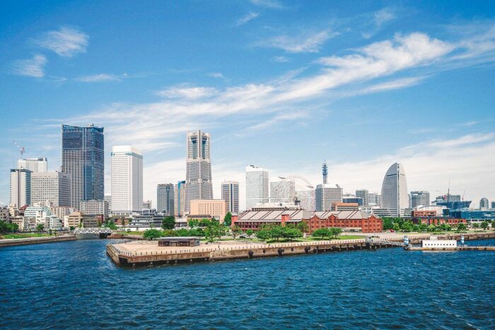 El espectacular skyline de Yokohama