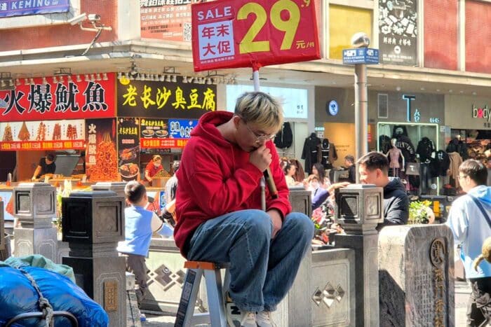 De compras en Dongmen