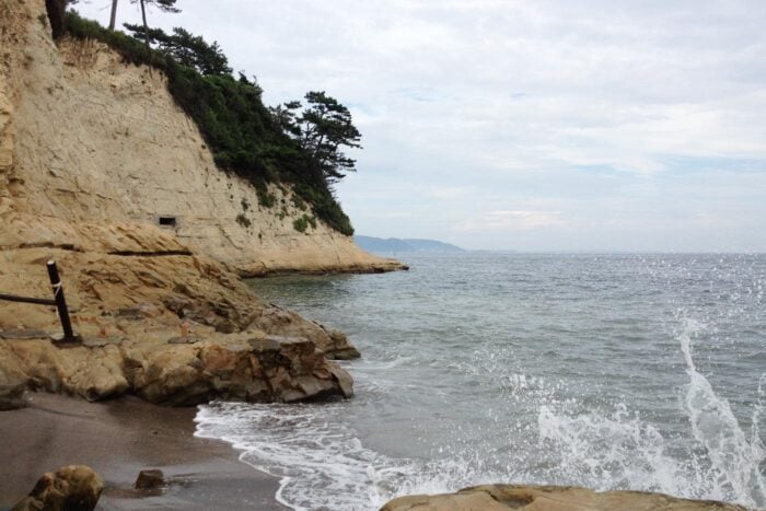 La costa que rodea Kamakura es muy pintoresca