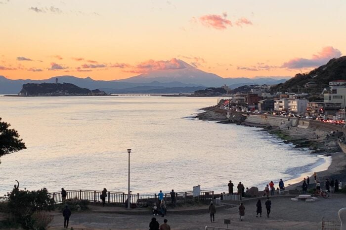El Fuji es vergonzoso, y no siempre se deja ver del todo