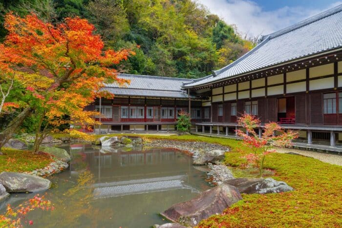 Jardines del templo Engakuji, uno de los Cinco Grandes