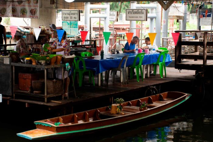 Mercado flotante Taling Chan