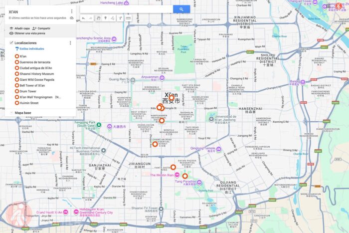 MAPA XI'AN