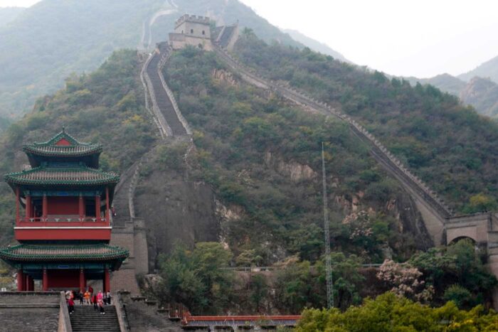 Gran Muralla China en Juyongguan cerca de Pekín