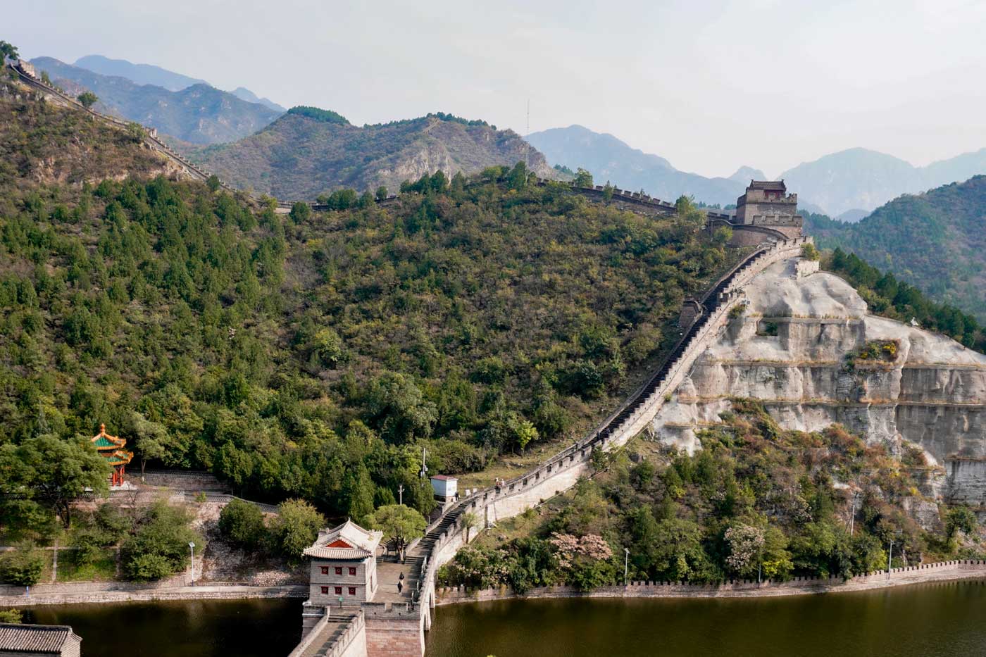 Gran Muralla china desde Pekín