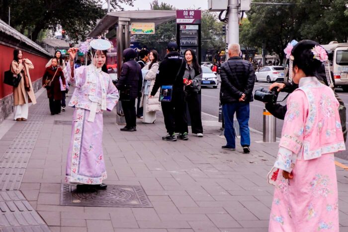 Turismo chino cosplay