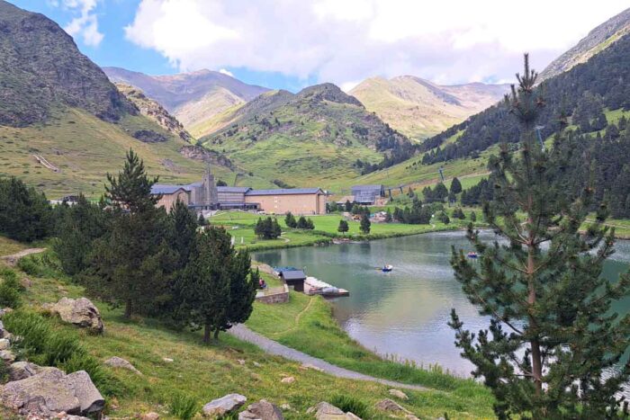 El santuario de Nuria