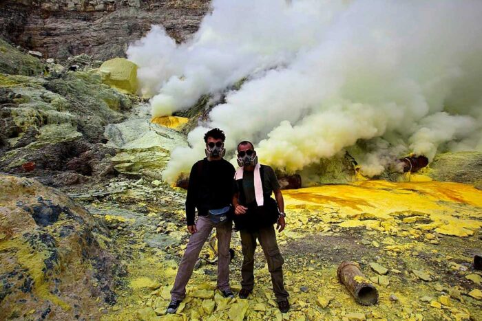 Indonesia colosal: volcanes en islas sísmicas 4 Kawah Ijen Indonesia