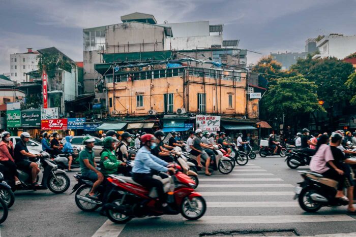Hanói, la gran capital del Vietnam tradicional 112 Tráfico de Hanói